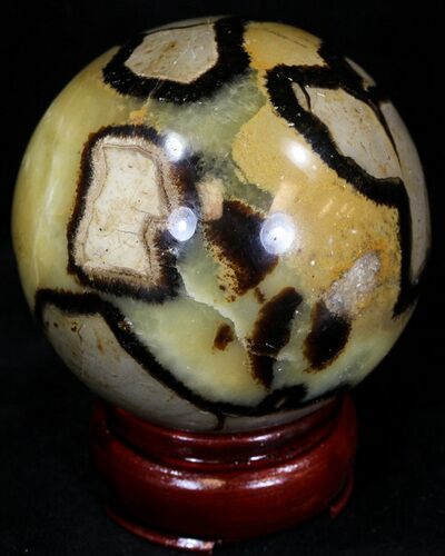 Polished Septarian Sphere #32012